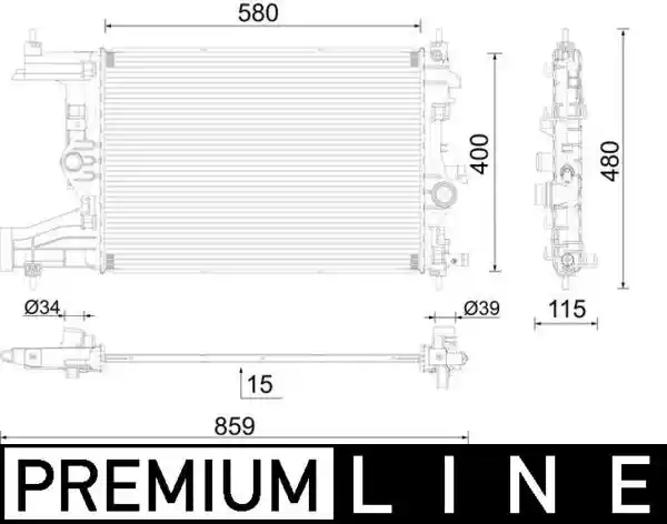 MAHLE CR 2595 000P
