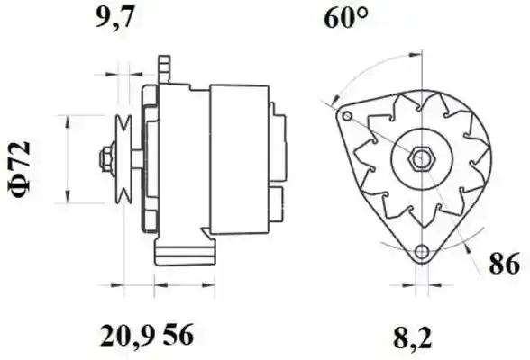 MAHLE MG 115