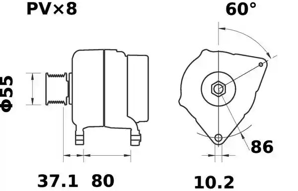 MAHLE MG 413