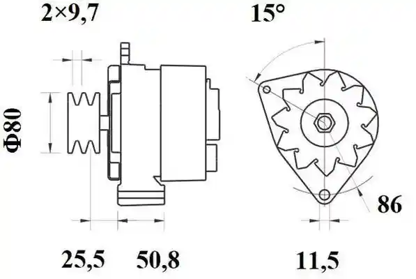 MAHLE MG 46
