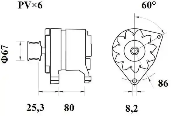 MAHLE MG 525