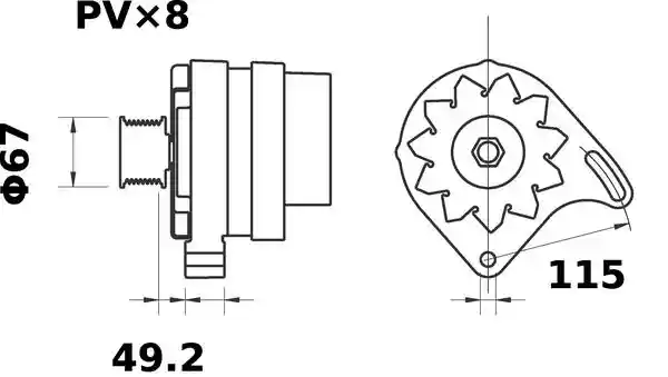 MAHLE MG 545
