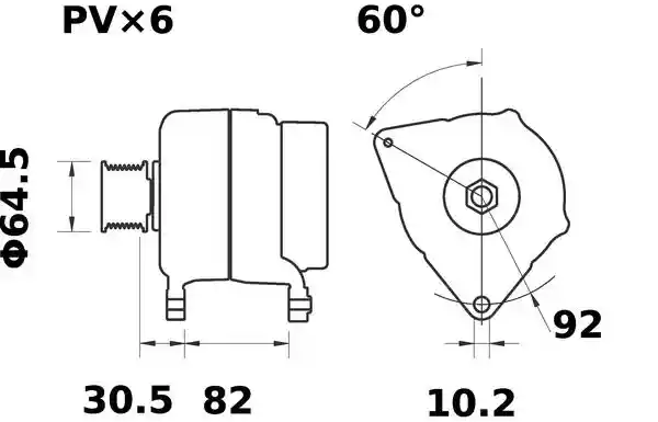 MAHLE MG 57