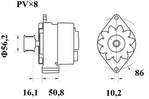 MAHLE MG 716