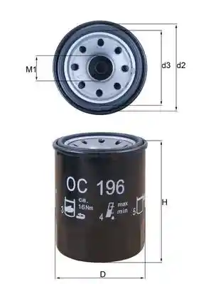 MAHLE OC 196