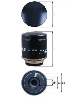 MAHLE OC 593/4
