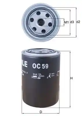 MAHLE OC 59