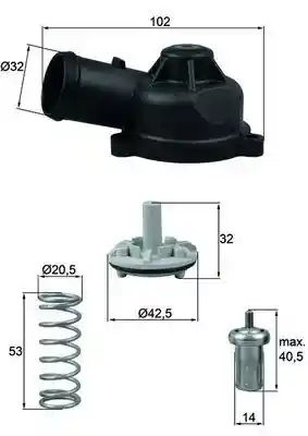 MAHLE TI 244 83D