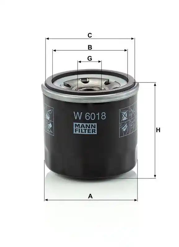 MANN-FILTER W 6018