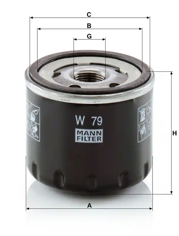 MANN-FILTER W 79
