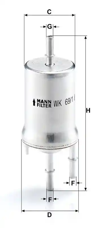 MANN-FILTER WK 69/1