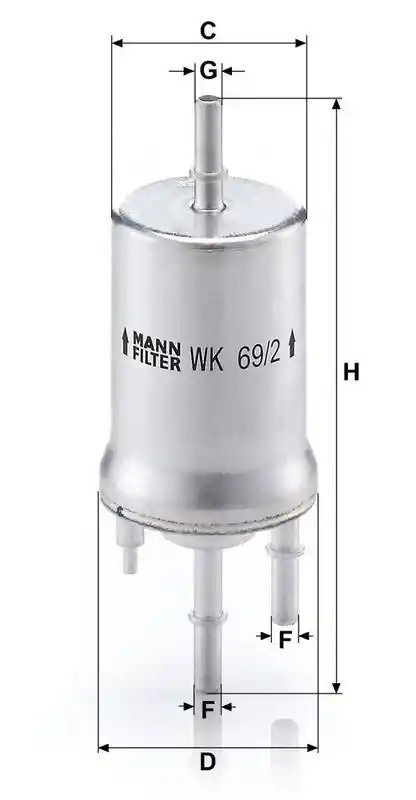 MANN-FILTER WK 69/2