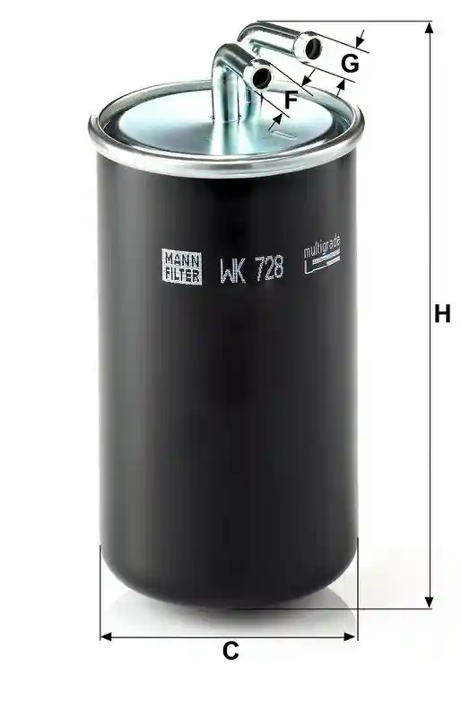 MANN-FILTER WK 728