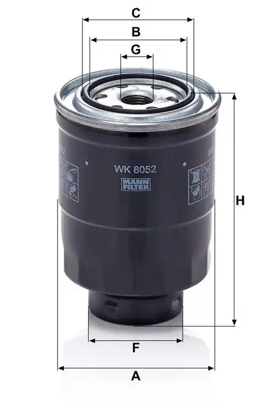 MANN-FILTER WK 8052 z MANN-FILTER WK 8052 z