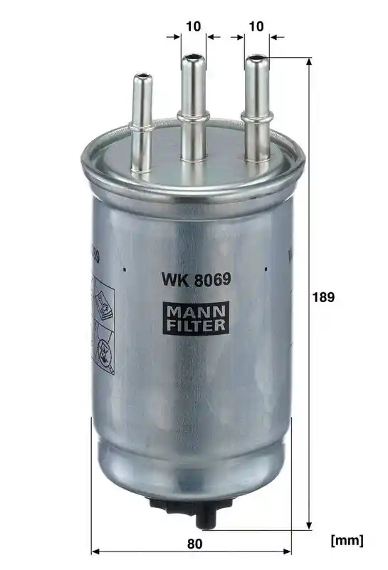 MANN-FILTER WK 8069 MANN-FILTER WK 8069