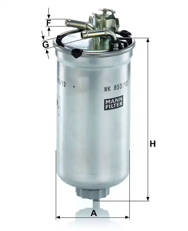 MANN-FILTER WK 853/12 z