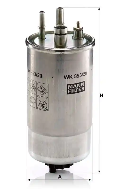 MANN-FILTER WK 853/20