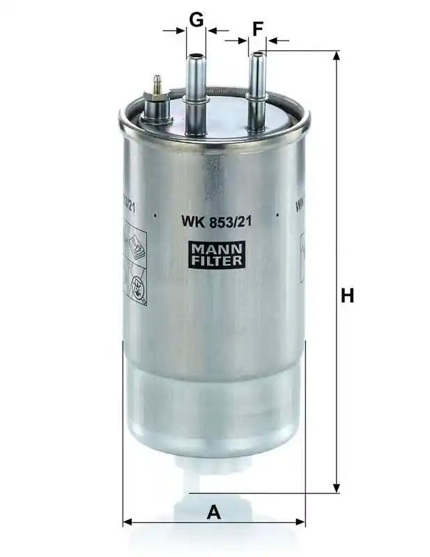 MANN-FILTER WK 853/21
