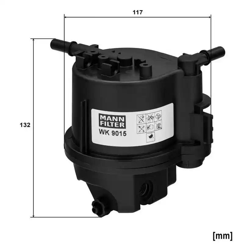 MANN-FILTER WK 9015 x MANN-FILTER WK 9015 x