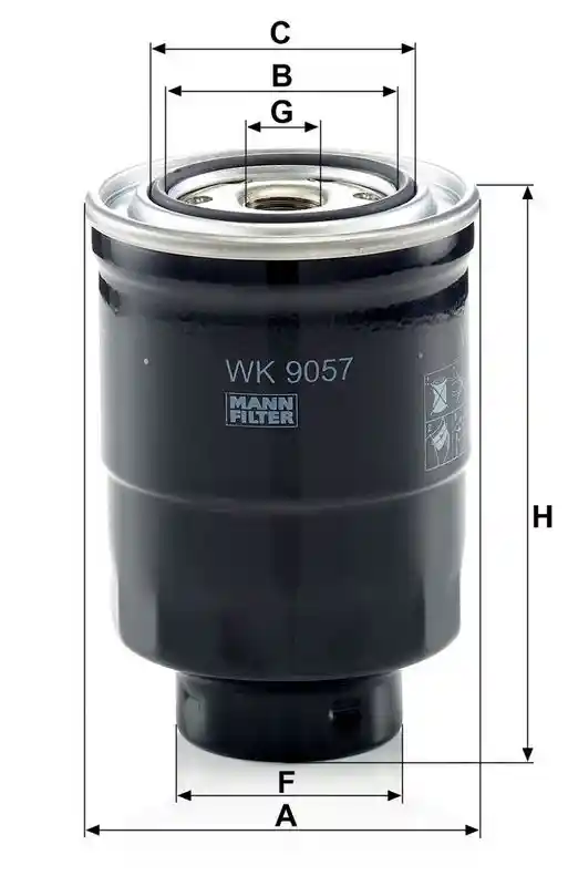 MANN-FILTER WK 9057 z MANN-FILTER WK 9057 z