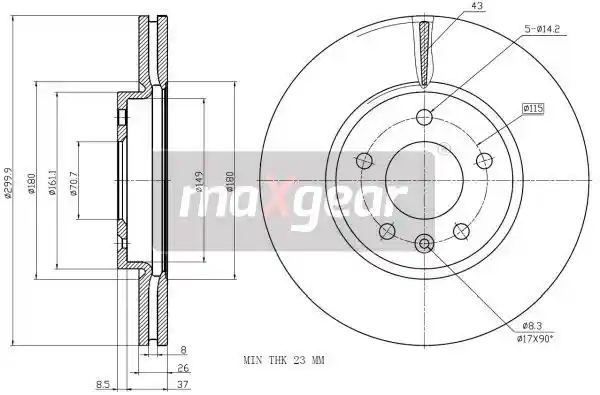 MAXGEAR 19-2332MAX