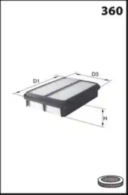 MECAFILTER ELP3801