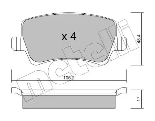 METELLI 22-0676-0 METELLI 22-0676-0