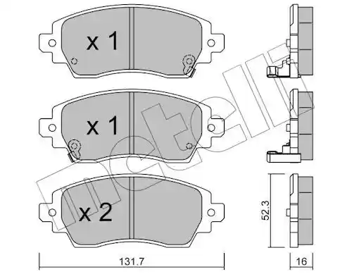 METELLI 22-0750-0