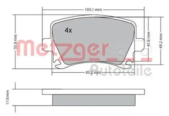 METZGER AUTOTEILE 1170005