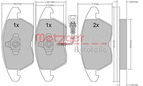 METZGER AUTOTEILE 1170007 METZGER AUTOTEILE 1170007