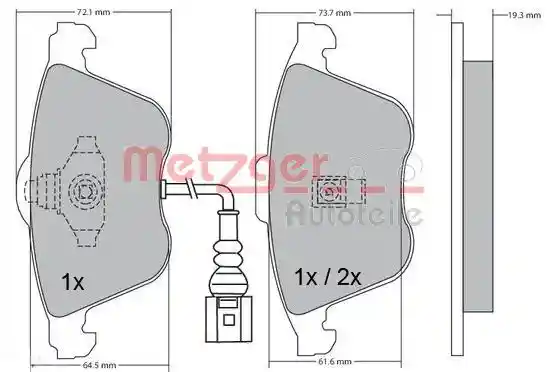 METZGER AUTOTEILE 1170263 METZGER AUTOTEILE 1170263
