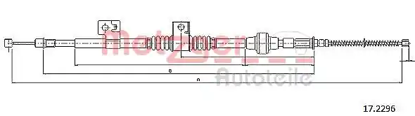 METZGER AUTOTEILE 17.2296 METZGER AUTOTEILE 17.2296