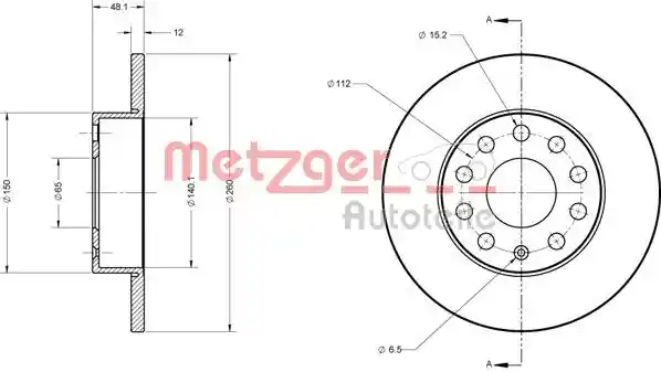 METZGER AUTOTEILE 6110030