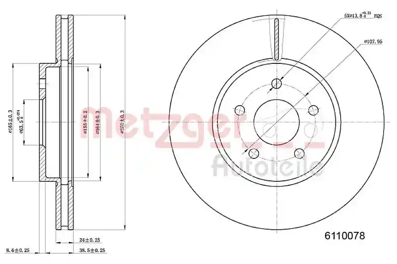 METZGER AUTOTEILE 6110078