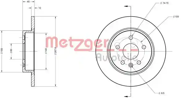 METZGER AUTOTEILE 6110130