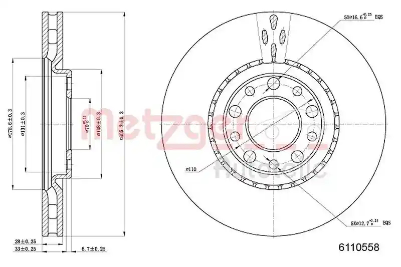 METZGER AUTOTEILE 6110558