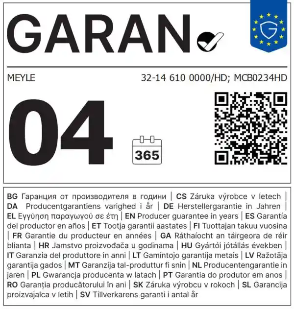 MEYLE 32-14 610 0000/HD