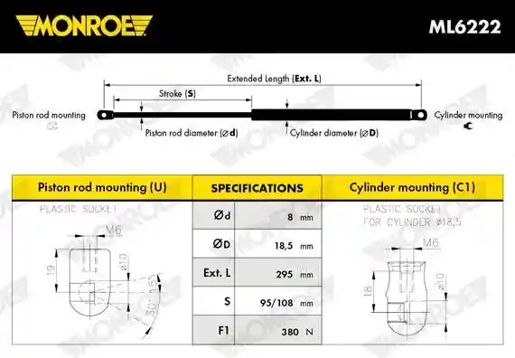MONROE ML6222 MONROE ML6222