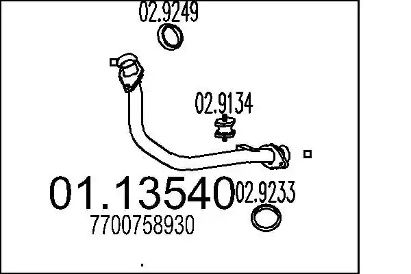 MTS 01.13540