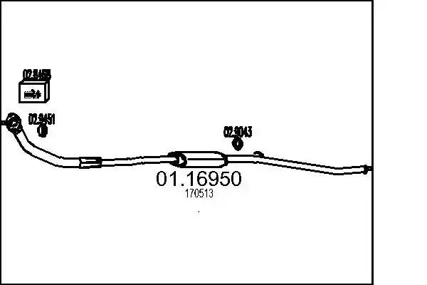 MTS 01.16950