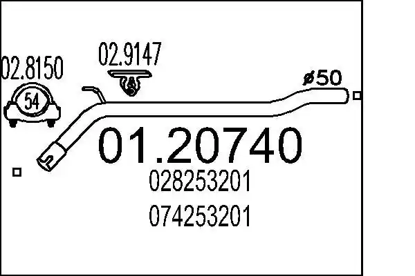 MTS 01.20740
