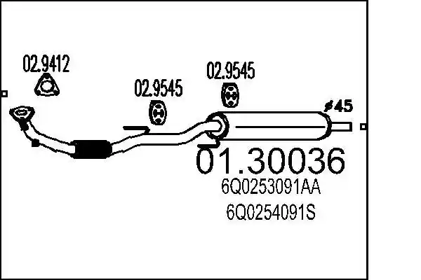 MTS 01.30036 MTS 01.30036
