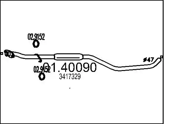 MTS 01.40090 MTS 01.40090