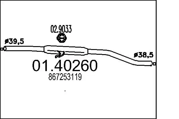 MTS 01.40260