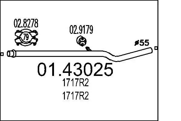 MTS 01.43025