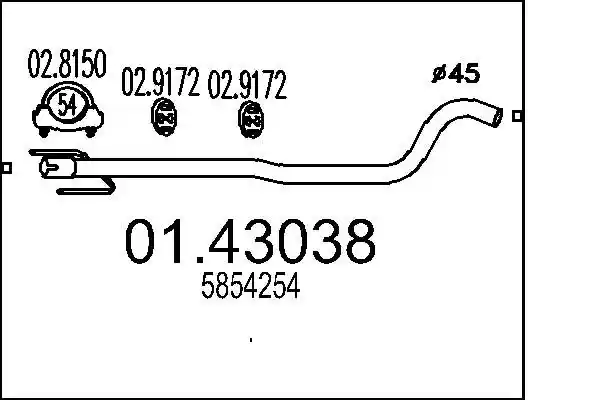 MTS 01.43038