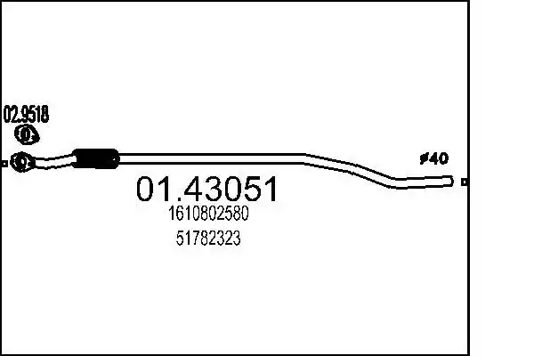 MTS 01.43051 MTS 01.43051