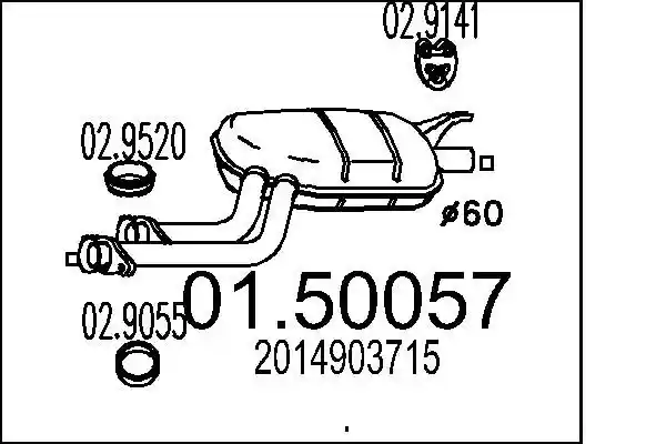 MTS 01.50057