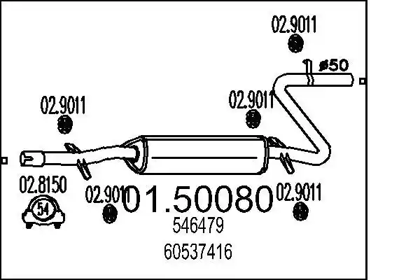MTS 01.50080