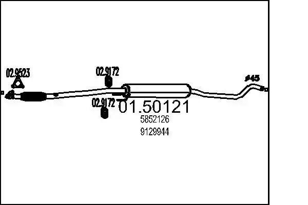 MTS 01.50121